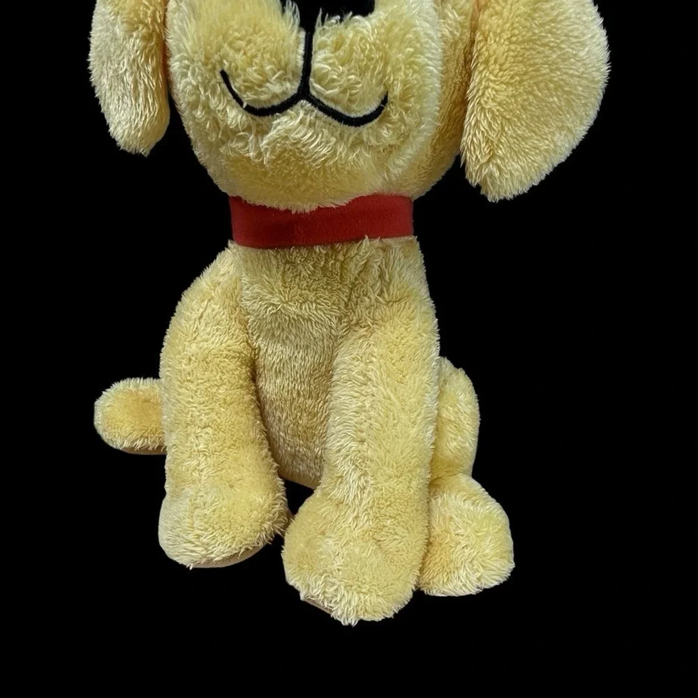 Kohl's Cares Biscuit Puppy Dog Plush Yellow Red Collar Stuffed‎ Animal
